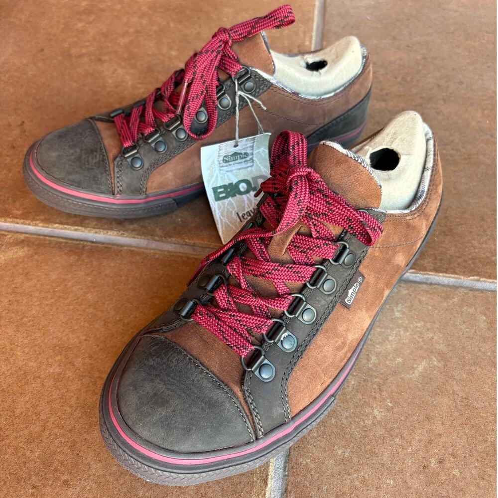 Simple Mens bio.D Old School Style Sneakers NWT Vegan Earth Friendly size 8.5 - Picture 13 of 16